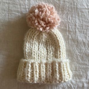 Free People Pom Pom knit toque